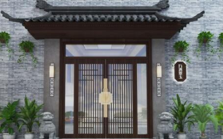 邳州您是否了解不同形式的中式门头设计要点？